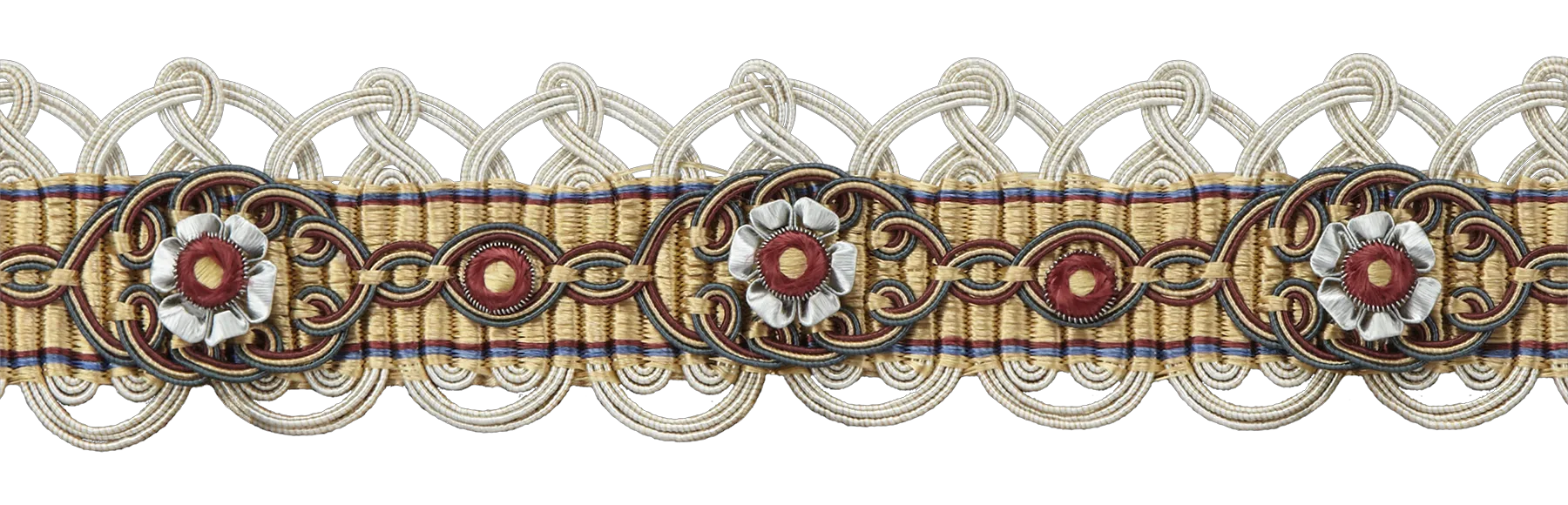 Photo of Gimp Braid with Rosettes