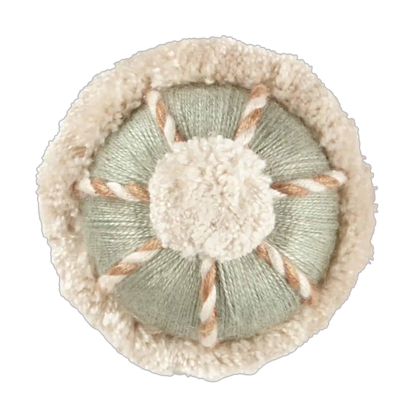 Photo of Pompom Button Rosette