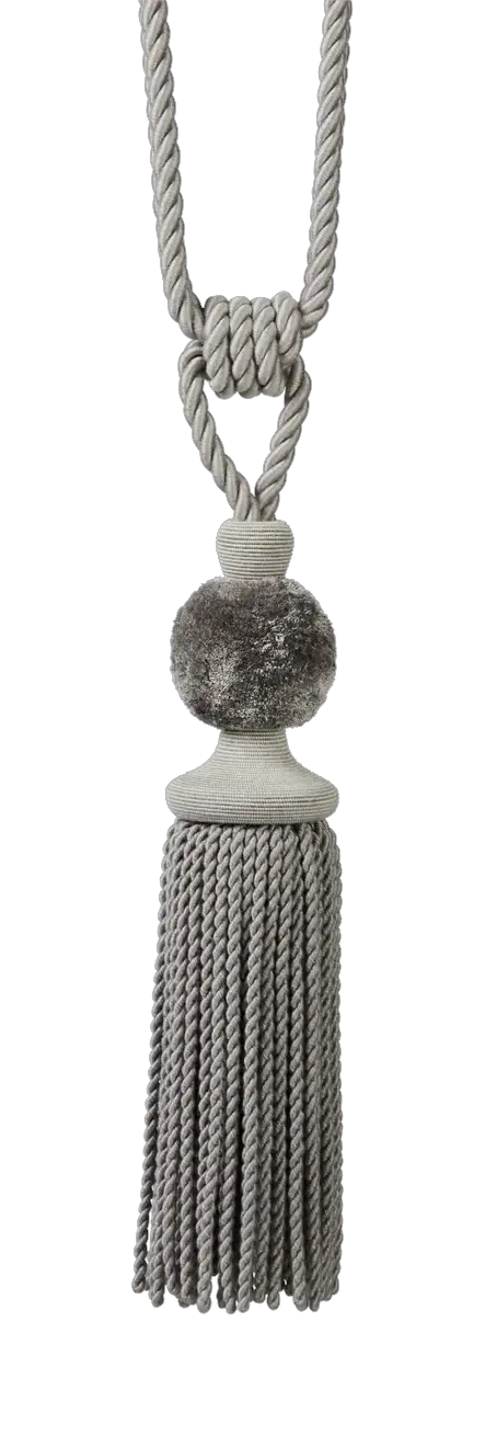 Photo of Pompom Single Tassel Tieback