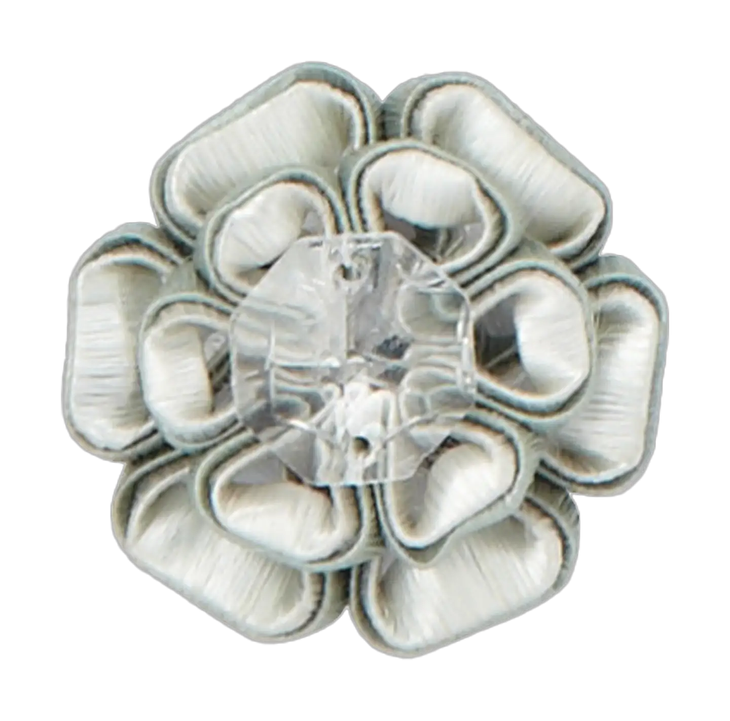 Photo of Crystal Button Rosette