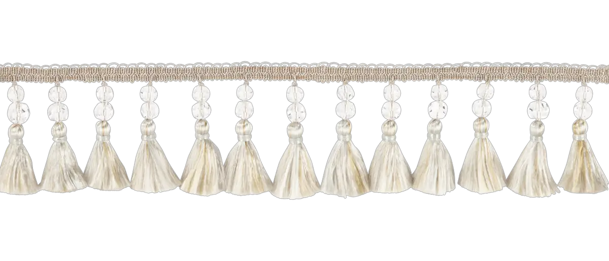 Photo of Tassel fringe with crystal beads