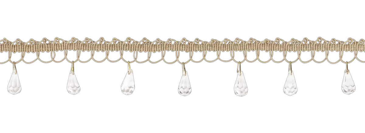 Photo of Crystal drop fringe