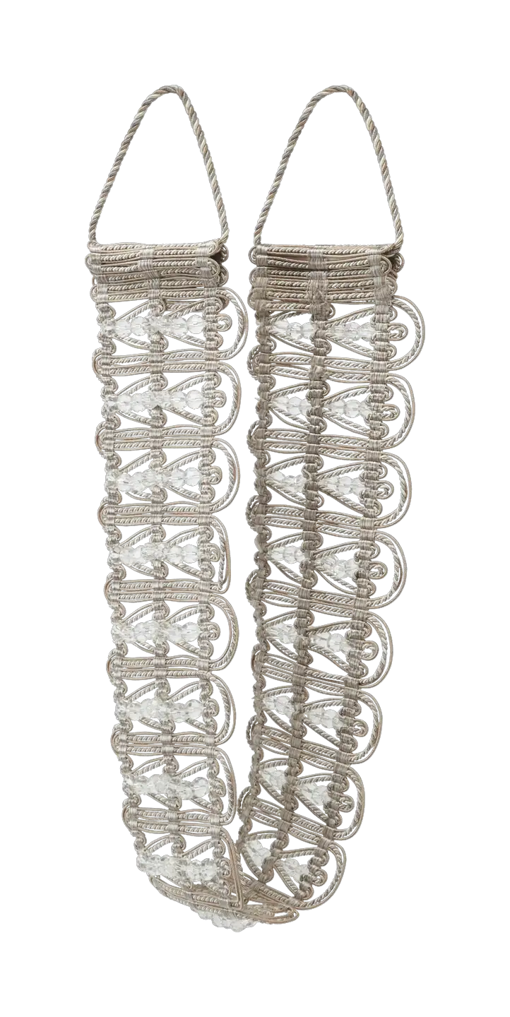 Photo of Crystal Bead Gimp Braid Embrace