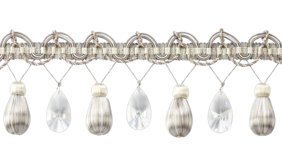 Photo of V-Hanger and Crystal Fringe