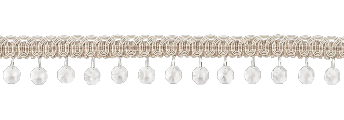 Photo of Crystal Button Fringe