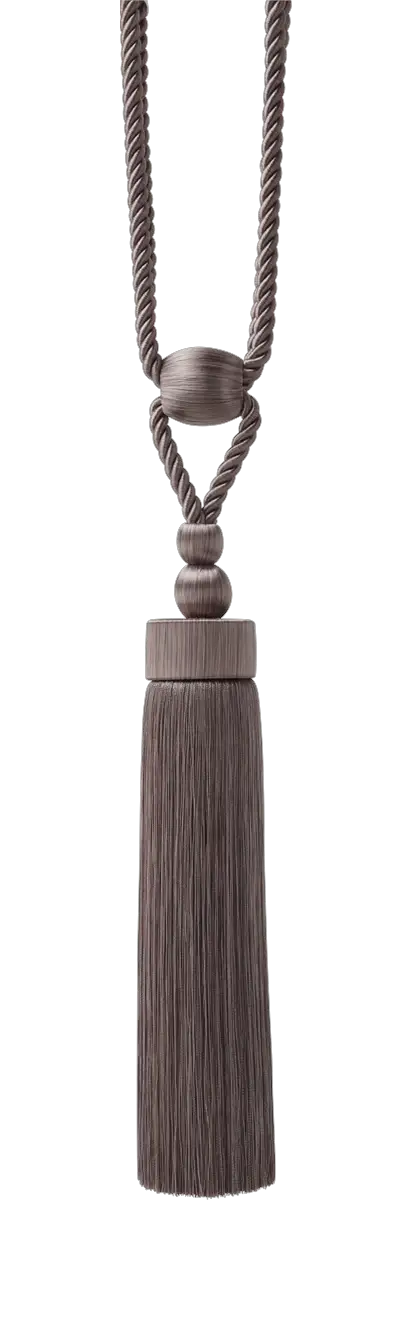 Photo of Yarn Ball & Drum Tassel Tieback