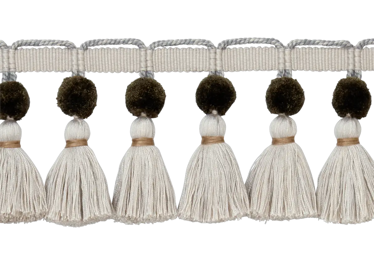 Photo of Tassel and Pompom Fringe
