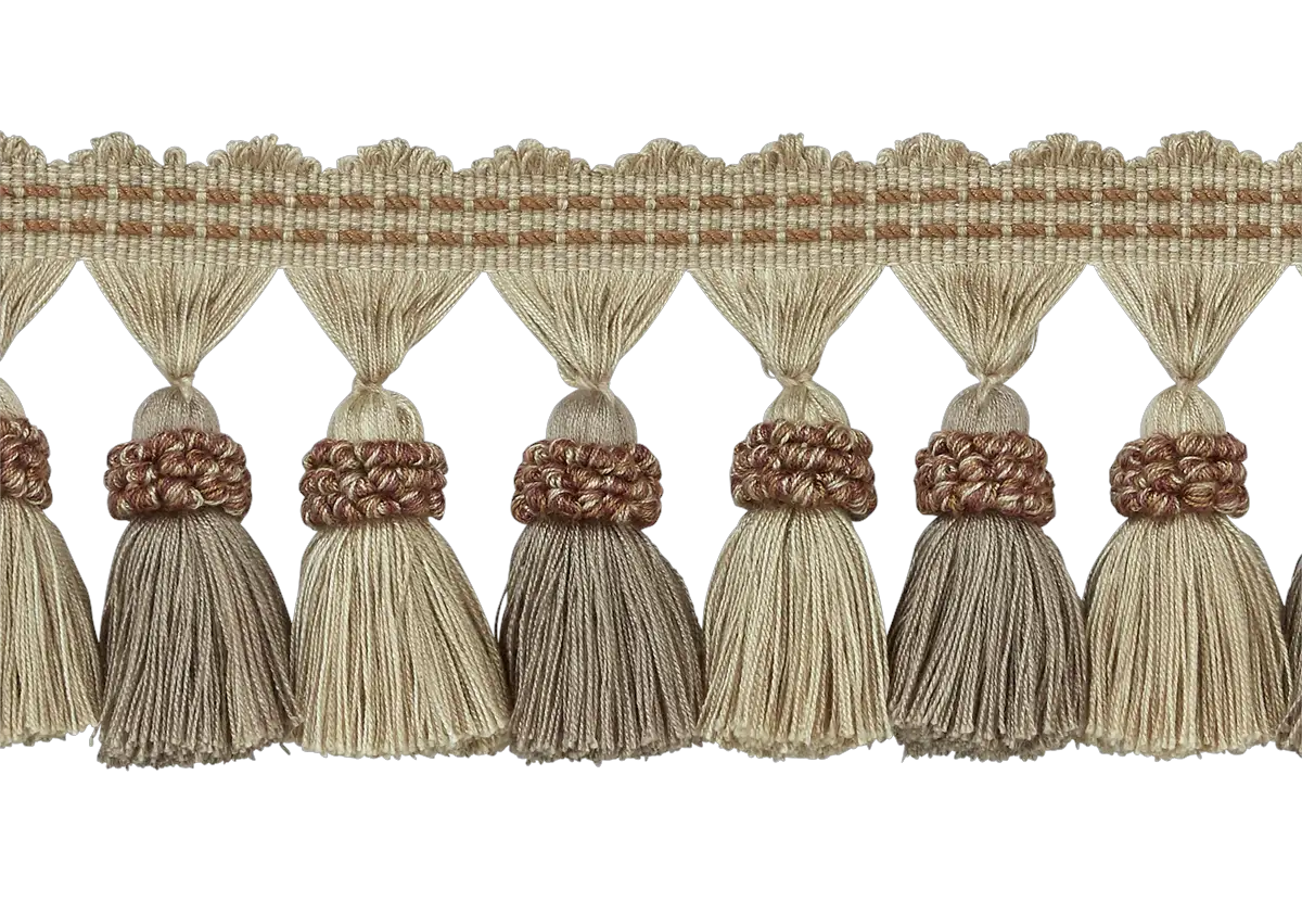 Photo of Tassel Fringe with Ruche Collars